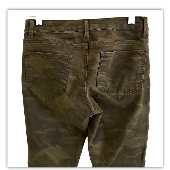Zara Skinny Moto Camo Jeans Women’s Size 2 - Picture 7 of 14
